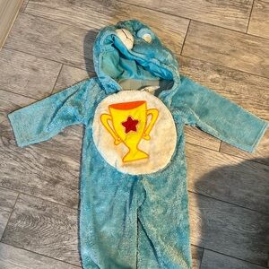 Care Bears Blue Hooded Costume with Trophy Design 2-4T